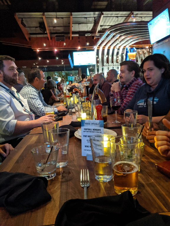 Dinner with Kentico partners