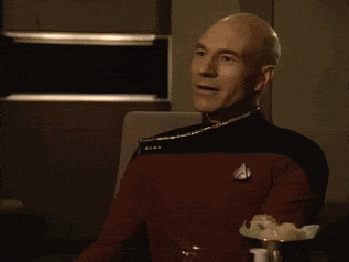 Picard clapping